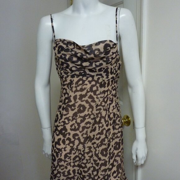 Nicholas Kamila Leopard Print Ruffle Maxi Dress - Picture 4 of 7